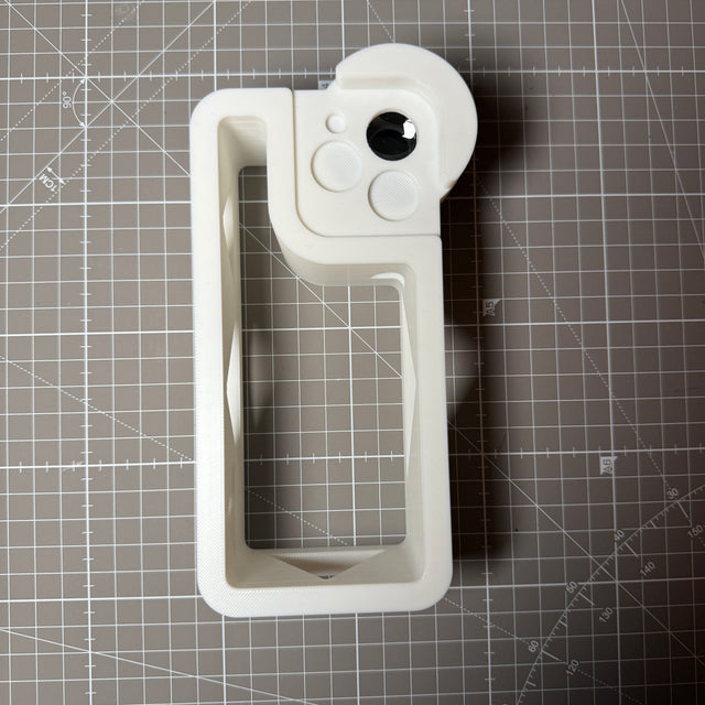 iPhone-Halterung für 10x LED-Lupe – TCG-Karten Centering & Prüfung