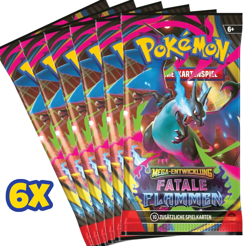 Pokemon Fatale Flammen Booster Deutsch