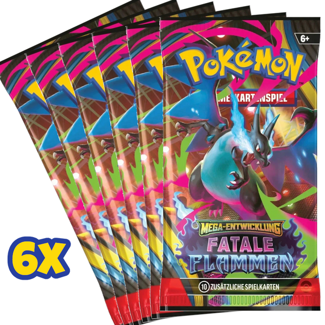 Pokemon Fatale Flammen Booster Deutsch