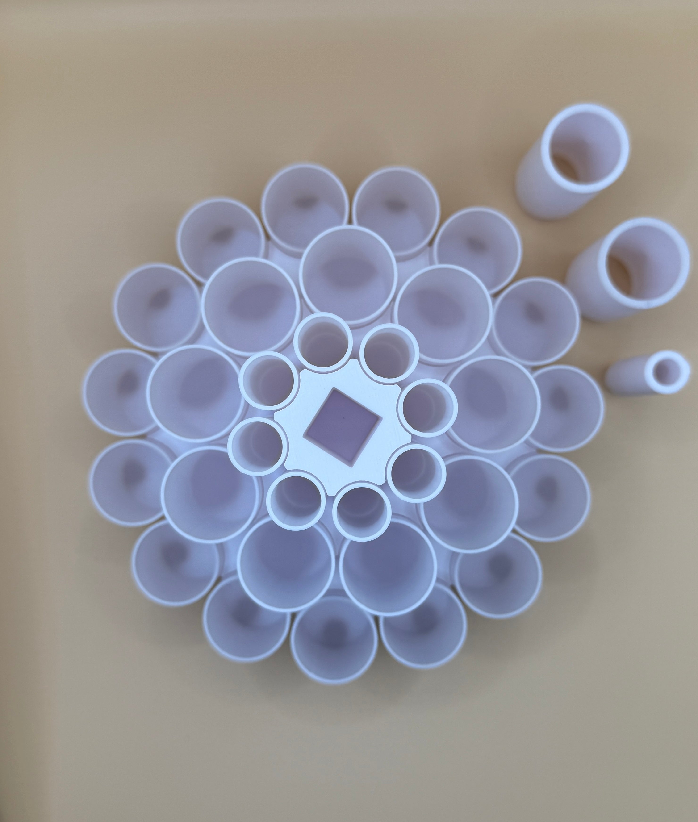 Geschenkidee Hochzeit, Geburtstag: Geldtorte selber machen – 3D-gedrucktes Geldgeschenk-Torten-Gestell für Geldscheine