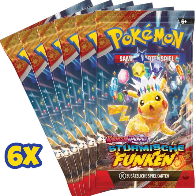 Pokemon Stürmische Funken Booster Deutsch