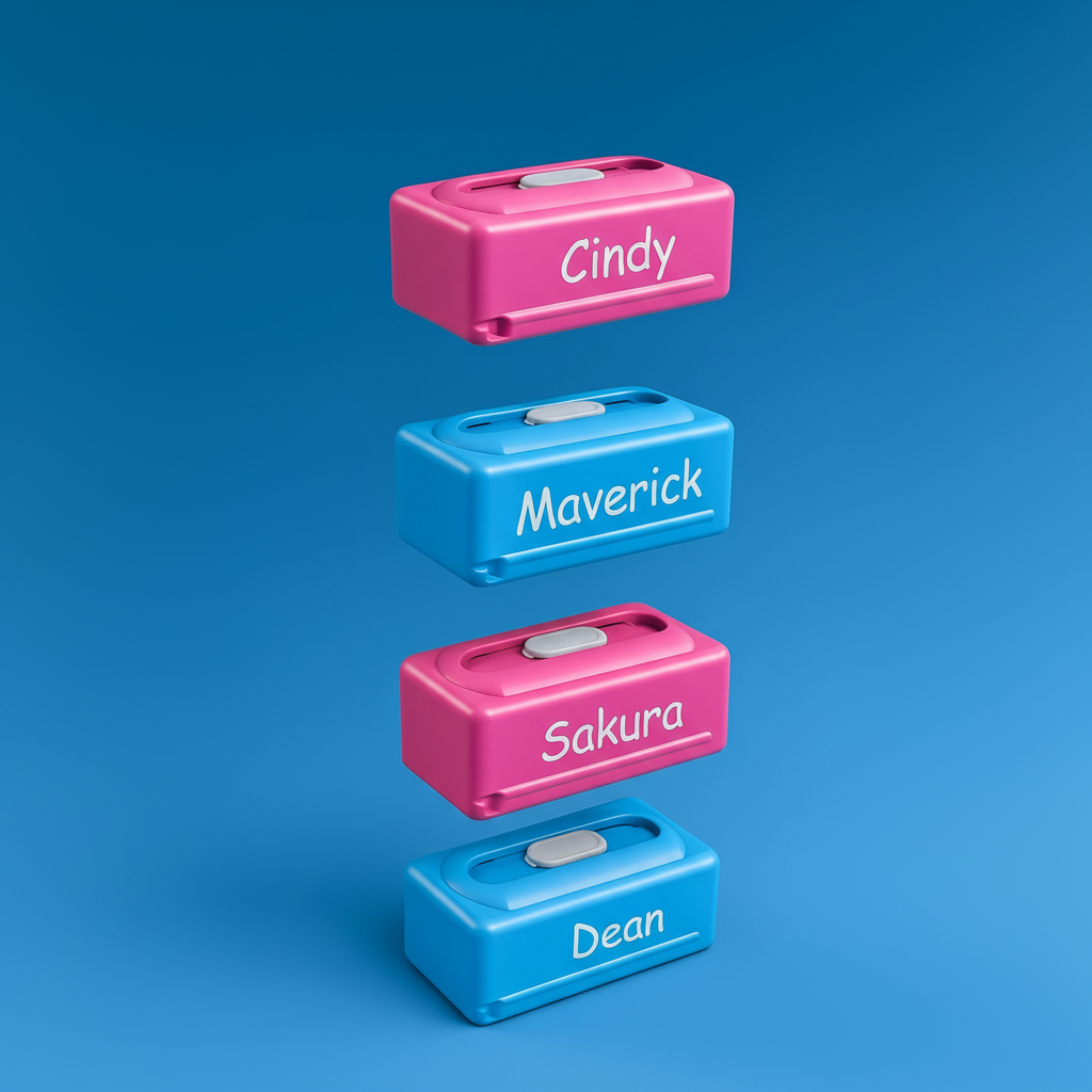 Personalisierte Feuchttücherbox – mit Namen & Magnetverschluss