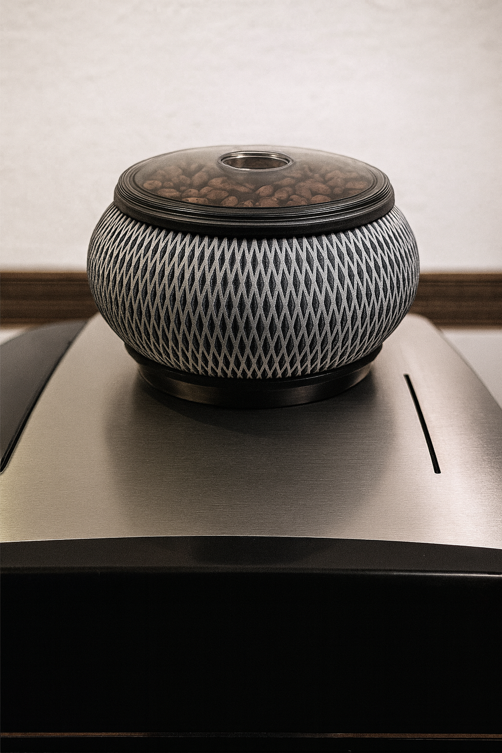 Kaffeebohnen-Aufsatz für Siemens EQ6 Plus S700 – kompatibles Zubehör (kein Originalteil) | 1kg Bohnenbehälter