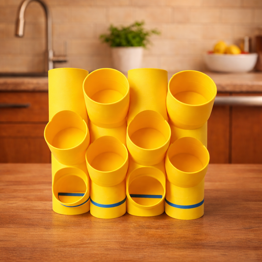 Gewürzständer für 16 Gewürze – stylisch & platzsparend