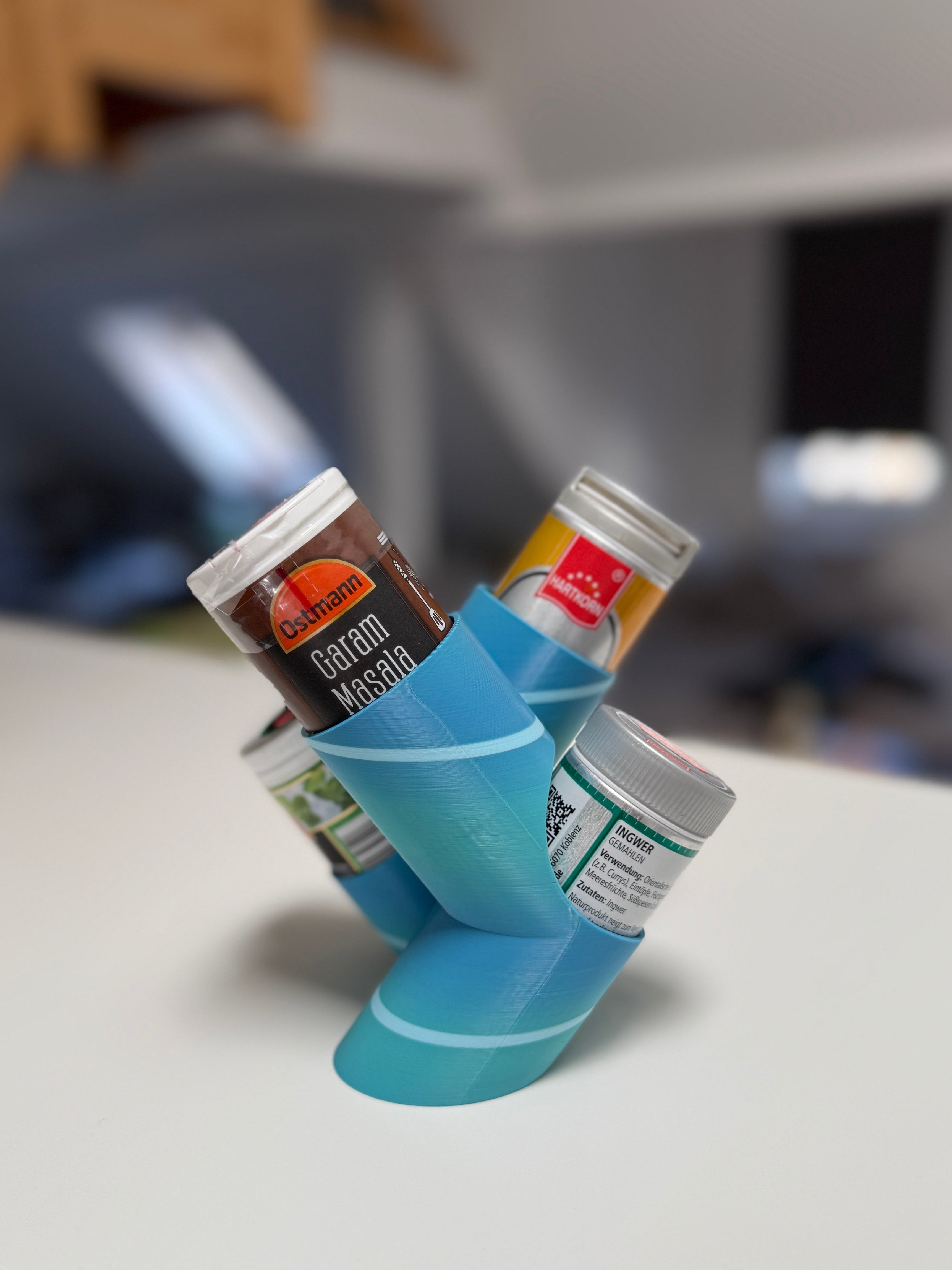 Stylischer Gewürzständer x4