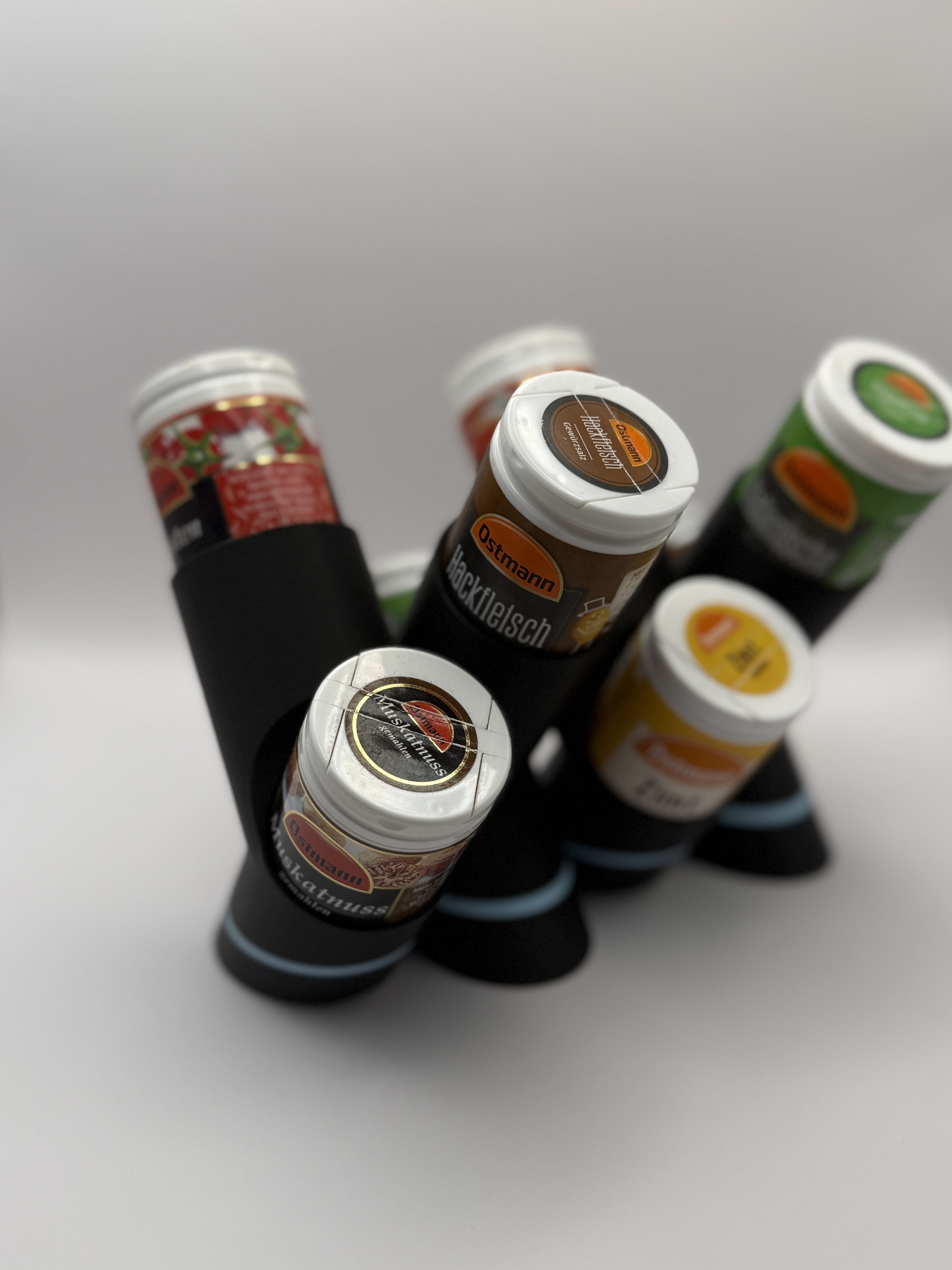 Stylischer Gewürzständer x8