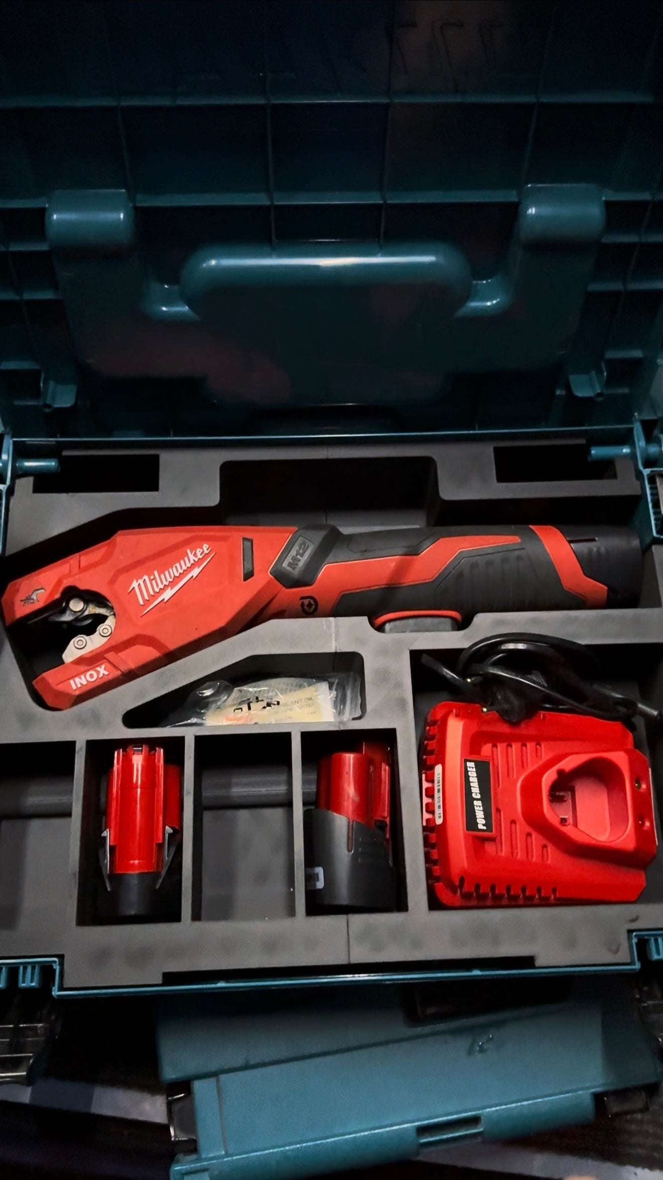 Inlay für Makita MAKPAC Gr.1 – passend für Milwaukee M12 Raptor