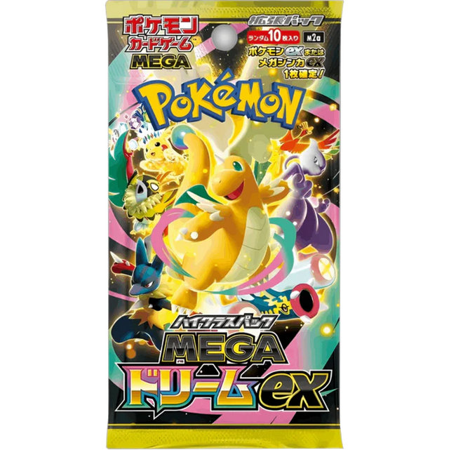 Pokemon - Mega Dream EX Booster Japanisch
