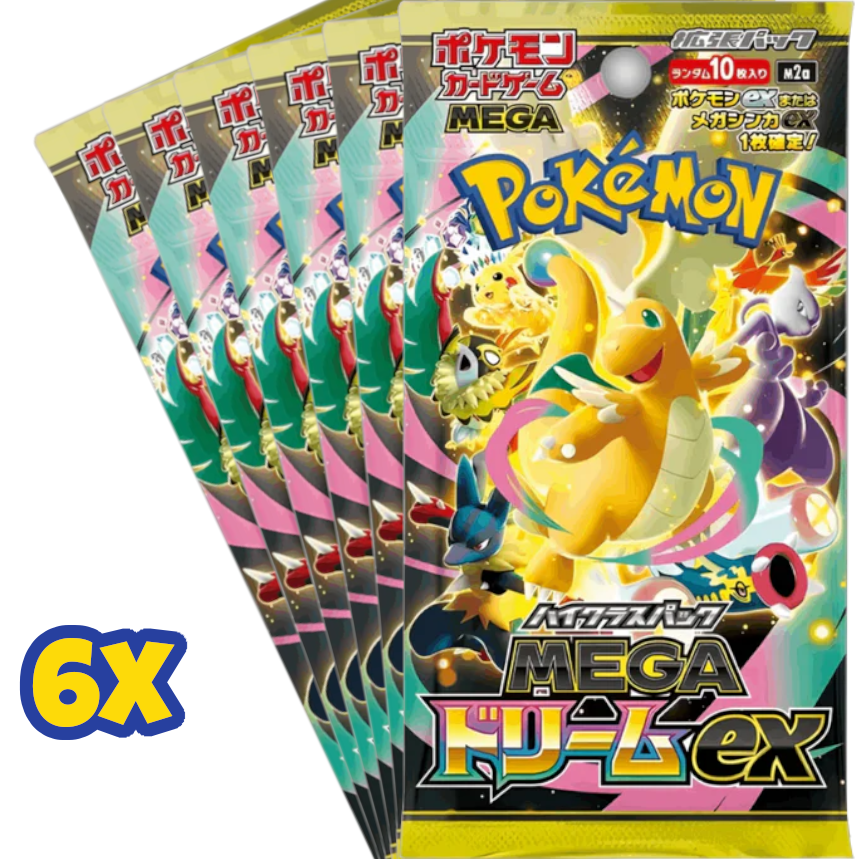 Pokemon - Mega Dream EX Booster Japanisch