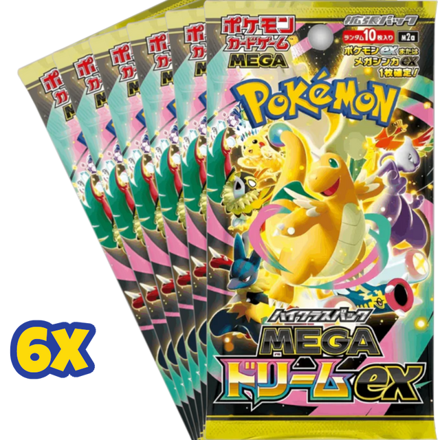 Pokemon - Mega Dream EX Booster Japanisch