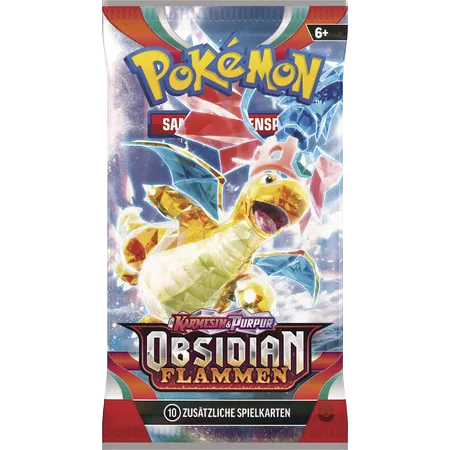 Pokemon Obsidian Flammen Booster Deutsch
