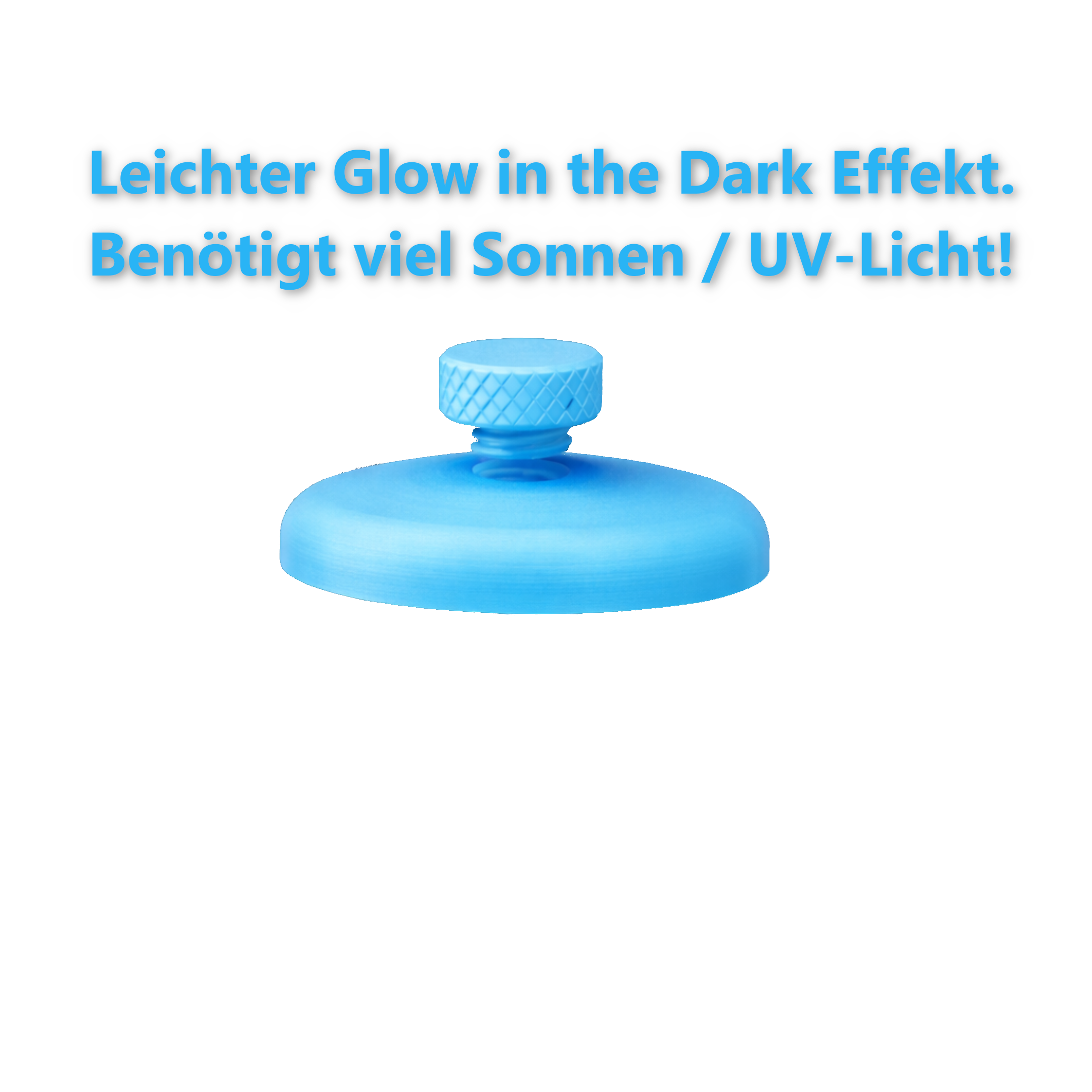 No Touch - Seifenspender Deckel mit Verschluss - Seife selber nachfüllen - Kein Original Teil Glow