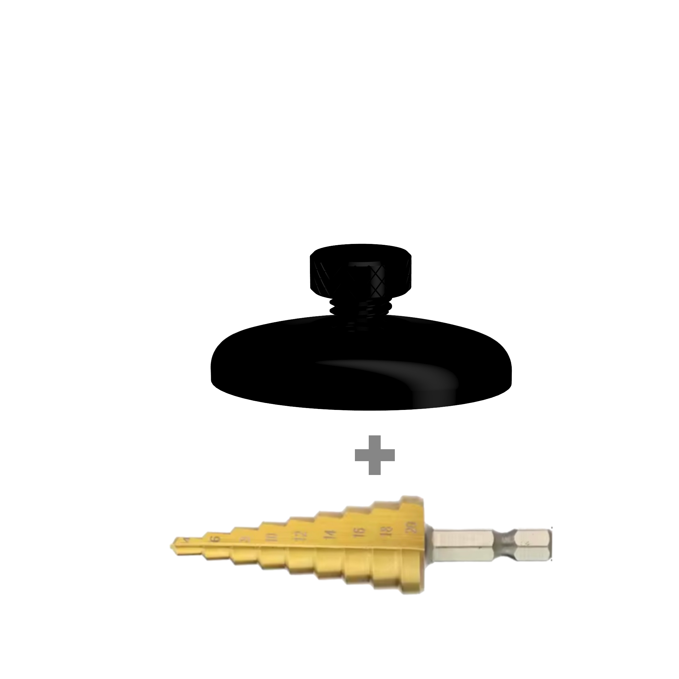 No Touch - Seifenspender Deckel mit Verschluss - Seife selber nachfüllen - Kein Original Teil