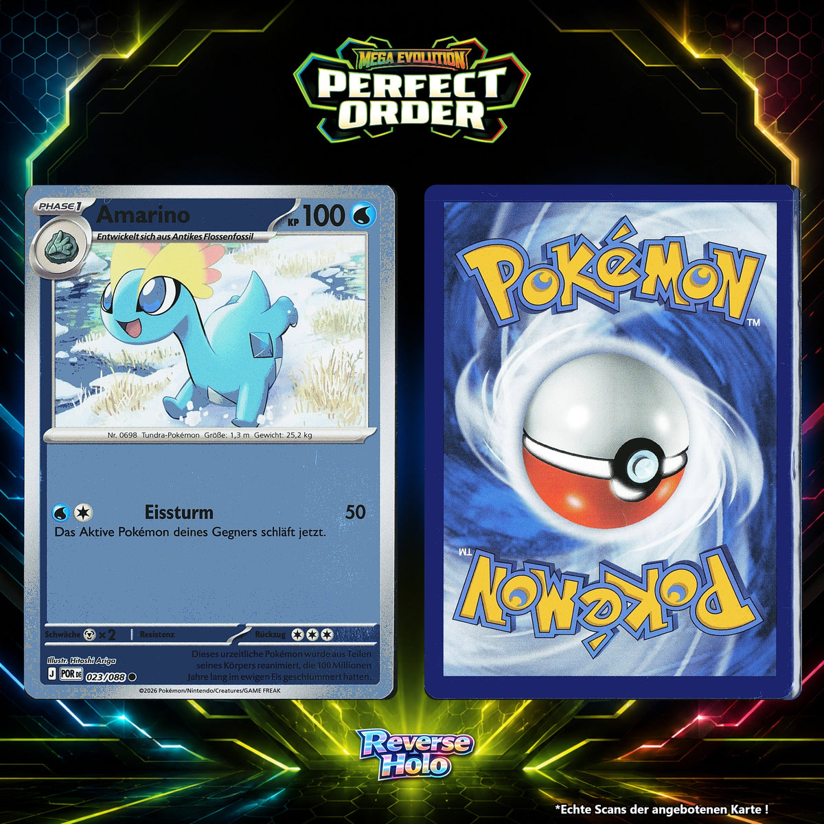 Amarino Reverse Holo POR 23/88