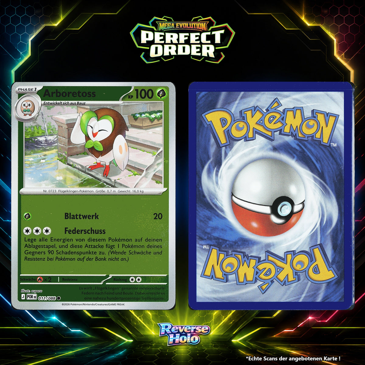 Arboretoss Reverse Holo POR 11/88