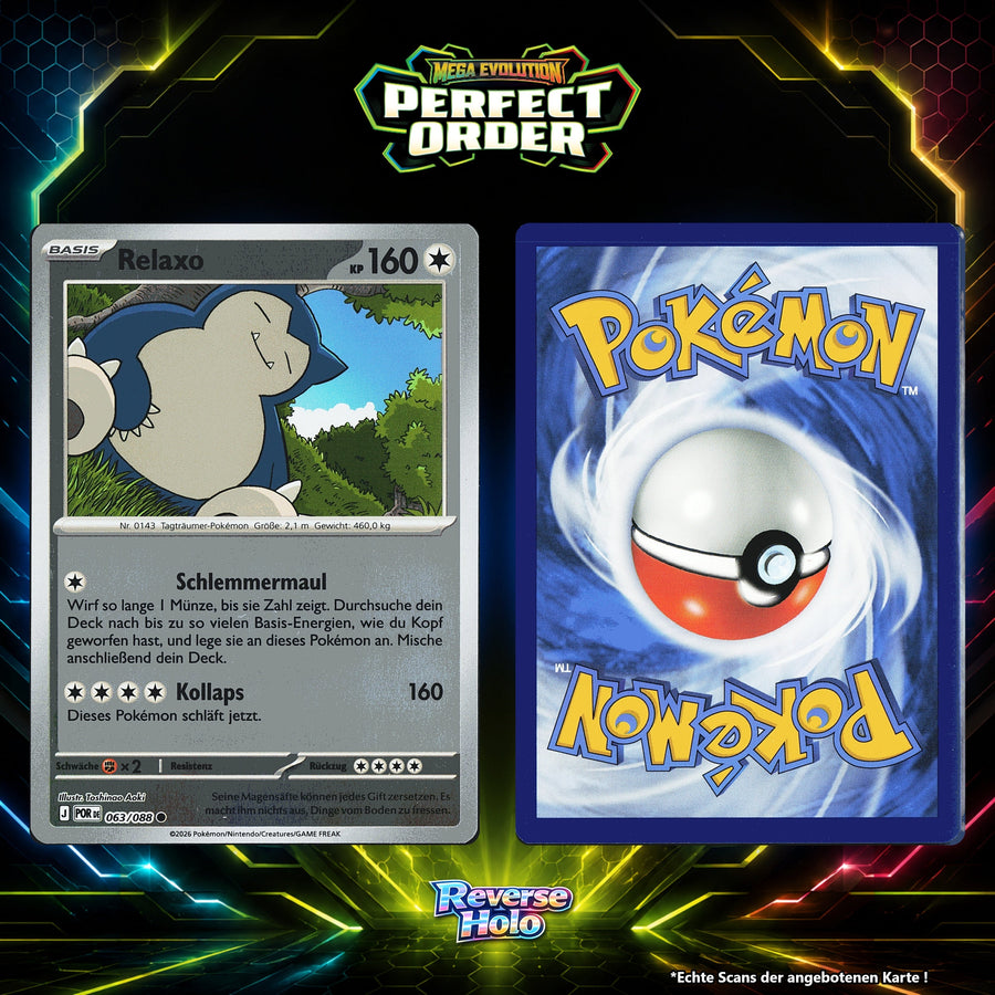 Relaxo Reverse Holo POR 63/88