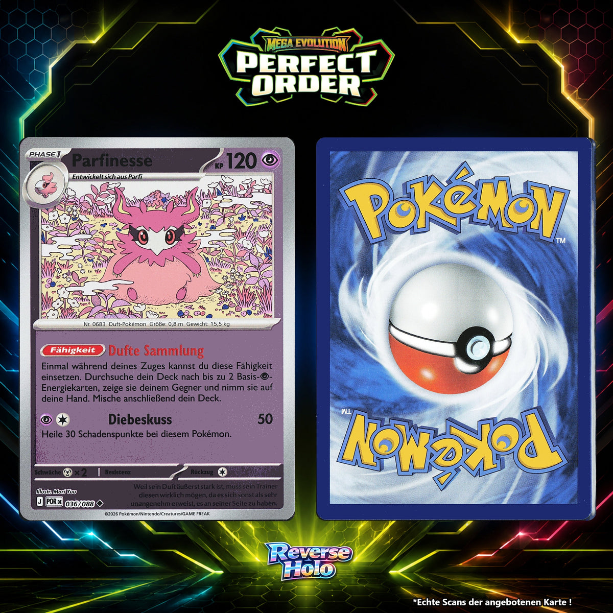 Parfinesse Reverse Holo POR 36/88