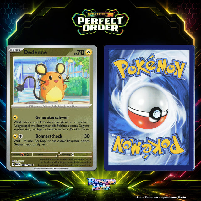 Dedenne Reverse Holo POR 29/88