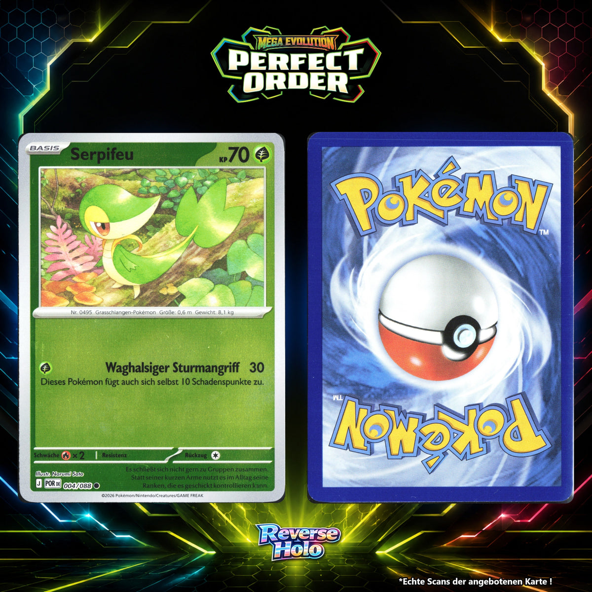 Serpifeu Reverse Holo POR 4/88