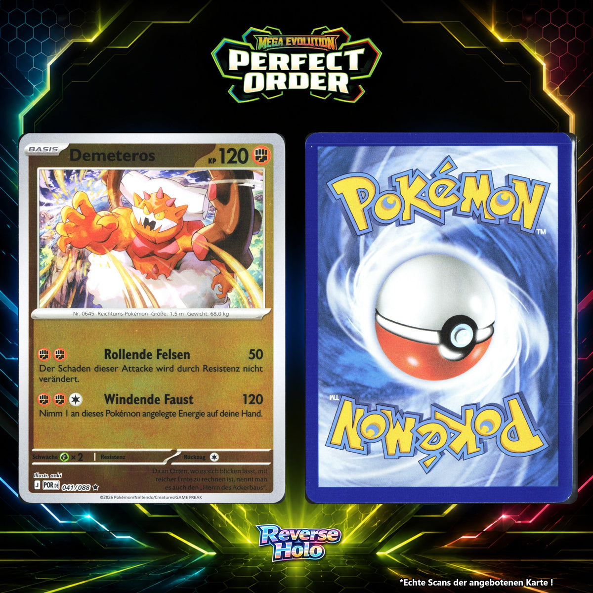 Demeteros Reverse Holo POR 41/88