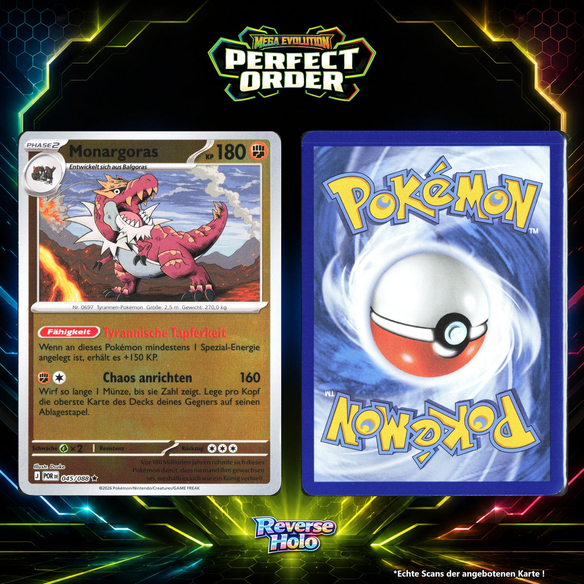 Monargoras Reverse Holo POR 45/88