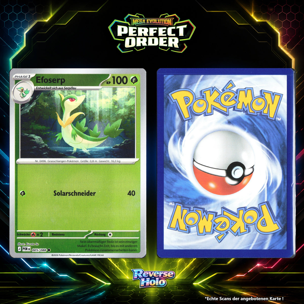 Efoserp Reverse Holo POR 5/88