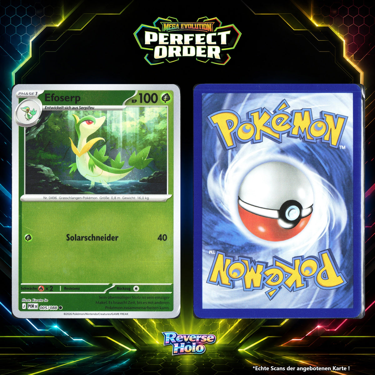 Efoserp Reverse Holo POR 5/88