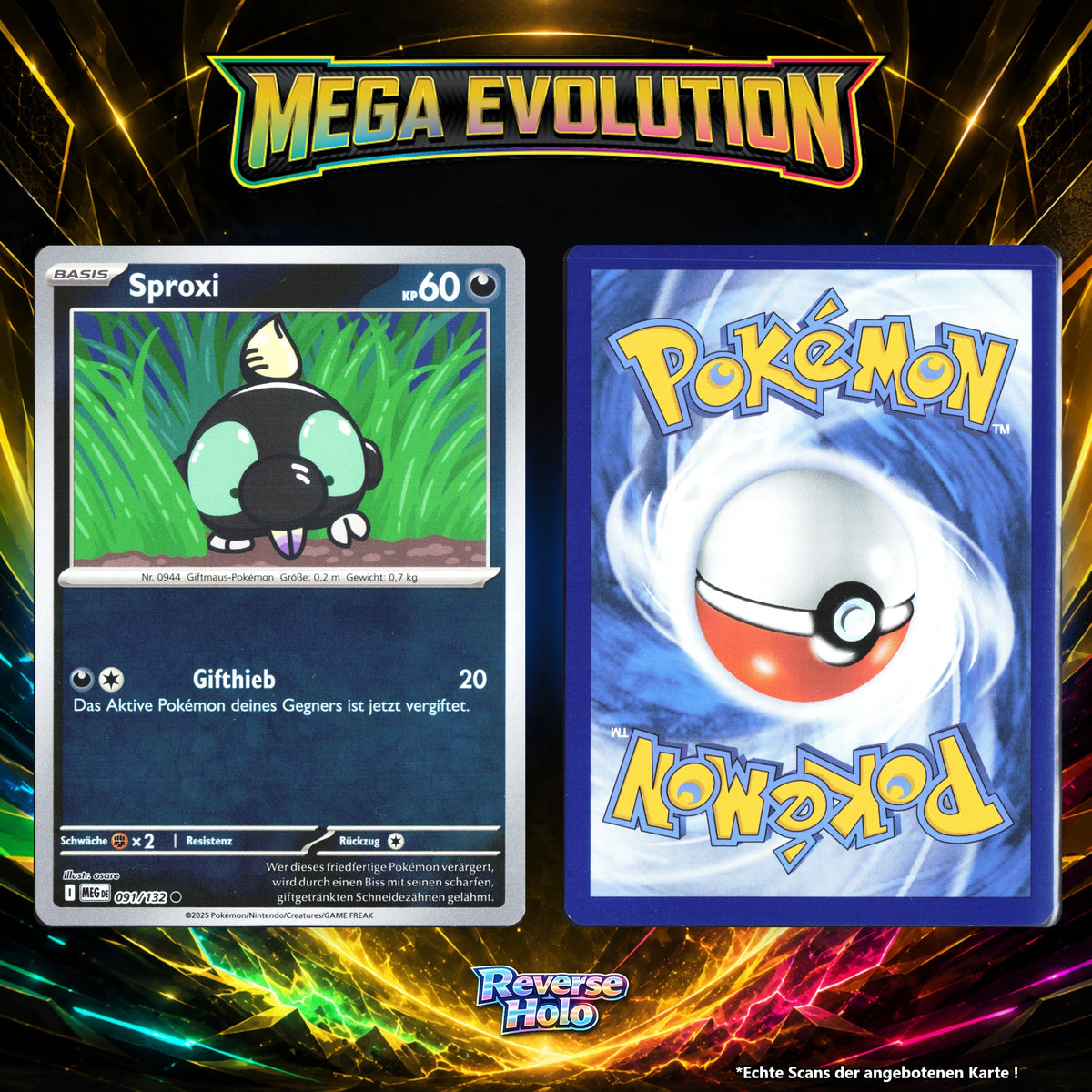 Sproxi Reverse Holo MEG 91/132