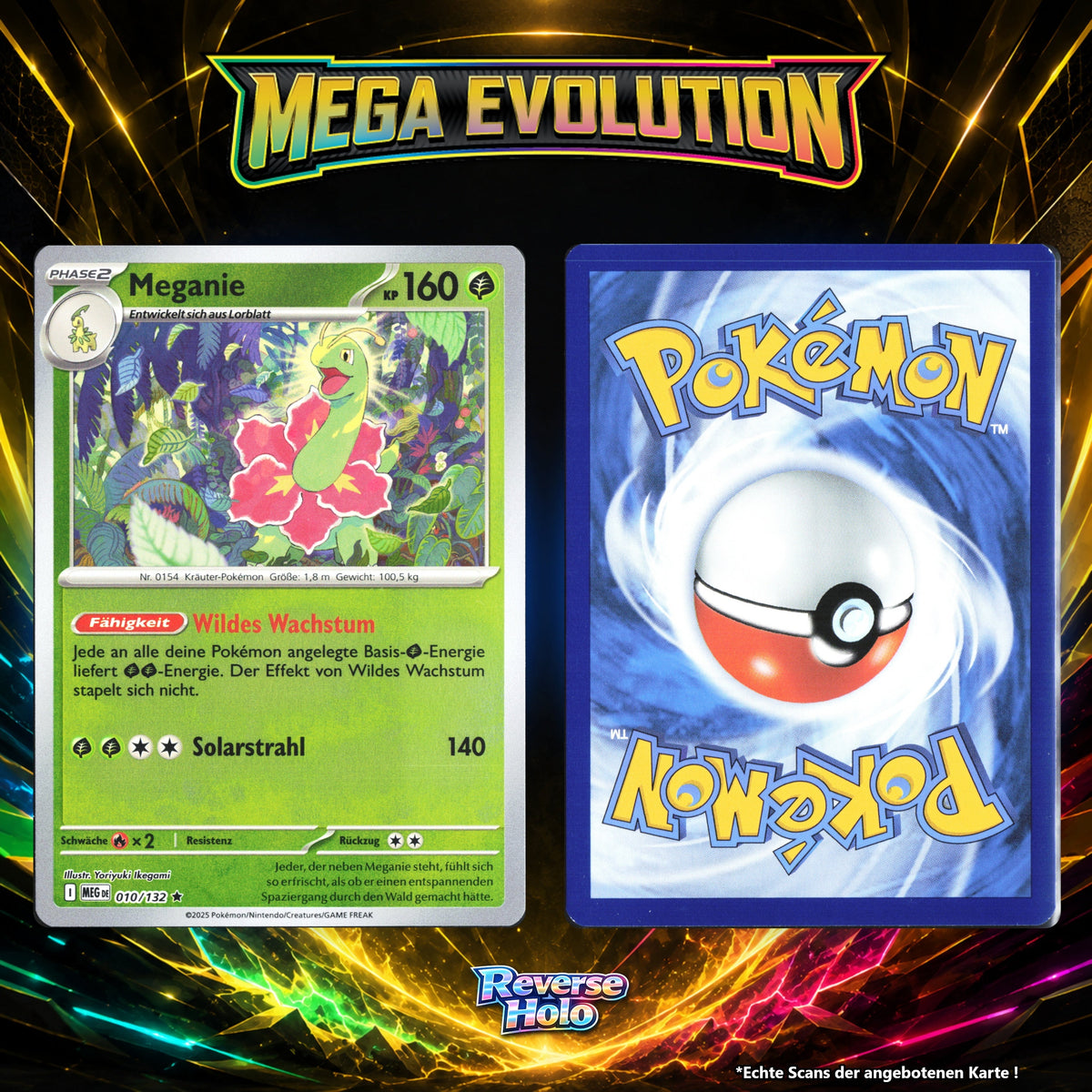 Meganie Reverse Holo MEG 10/132