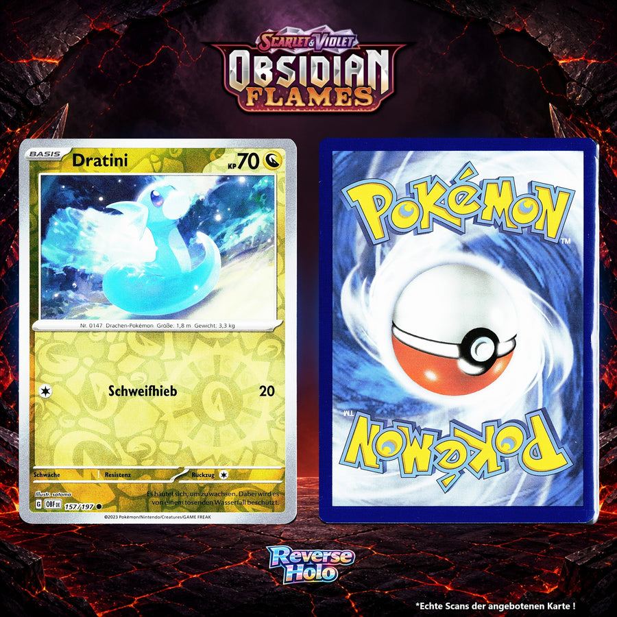 Dratini Reverse Holo Energy-Pattern OBF 157/197