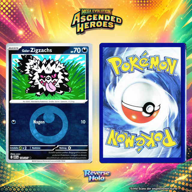 Galar Zigzachs Reverse Holo Energy-Pattern ASC 130/217