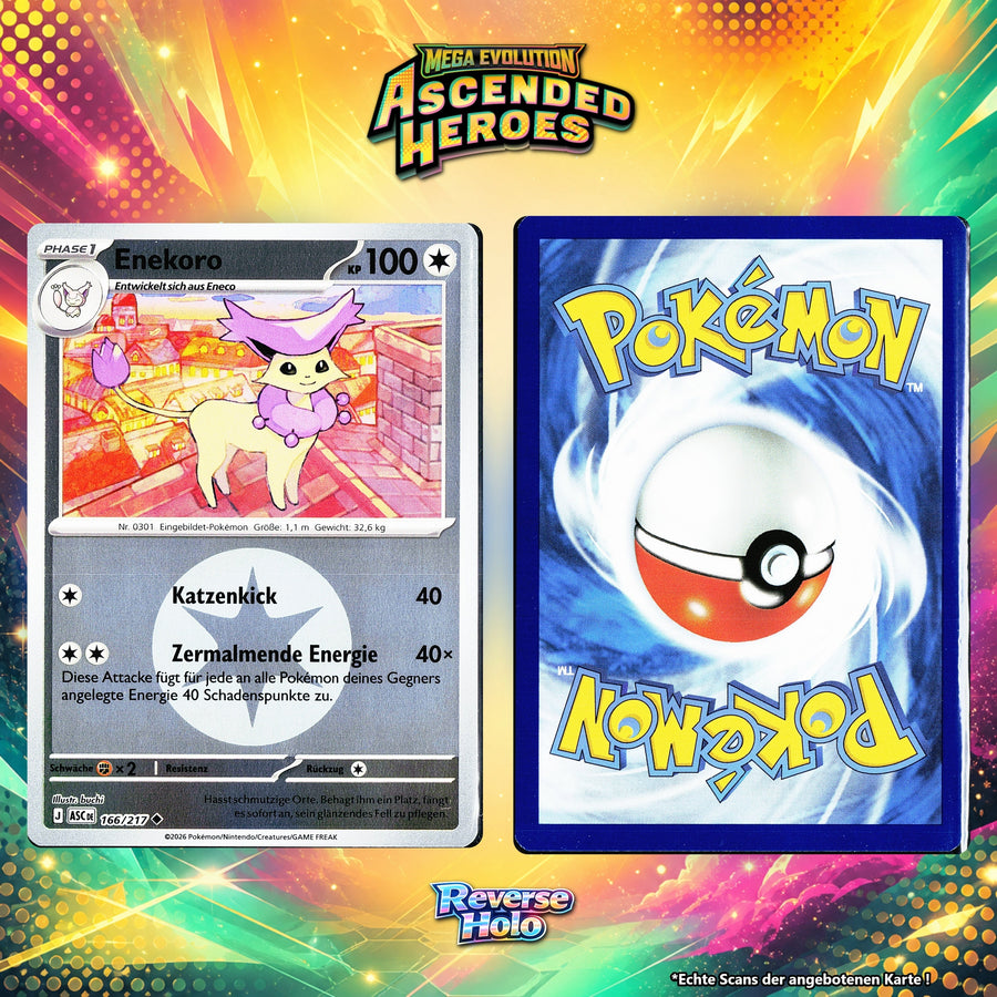 Enekoro Reverse Holo Energy-Pattern ASC 166/217