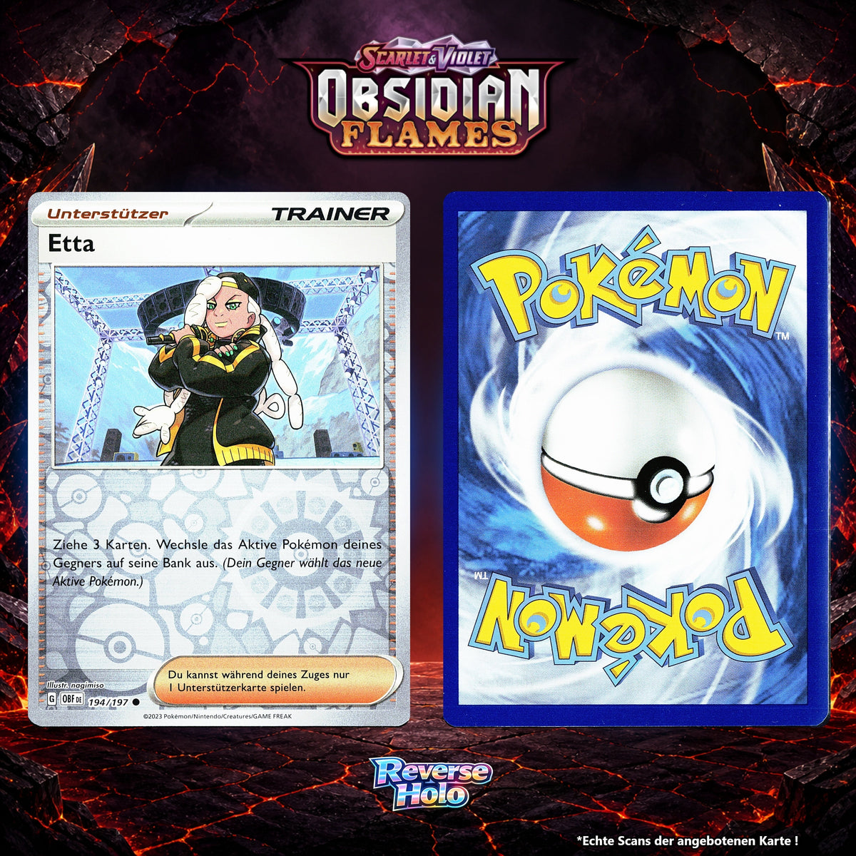 Etta Reverse Holo Energy-Pattern OBF 194/197
