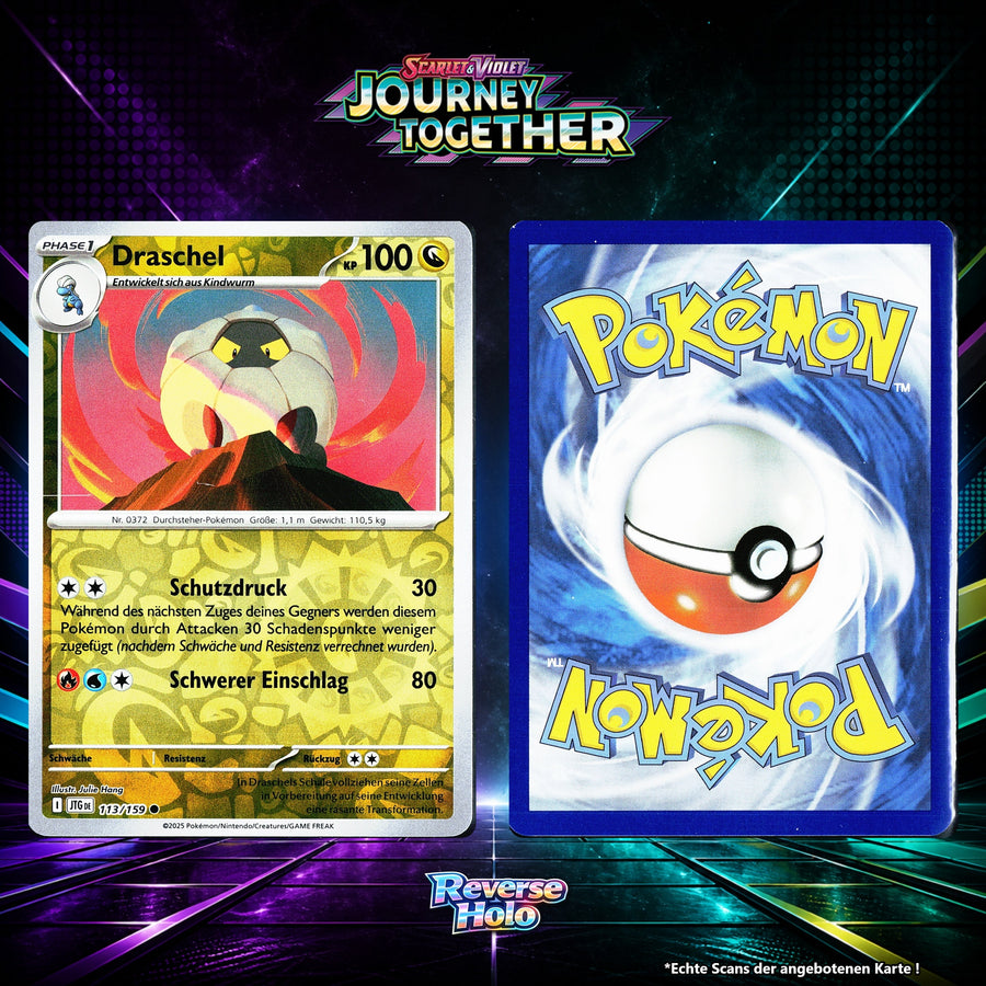 Draschel Reverse Holo Energy-Pattern JTG 113/159