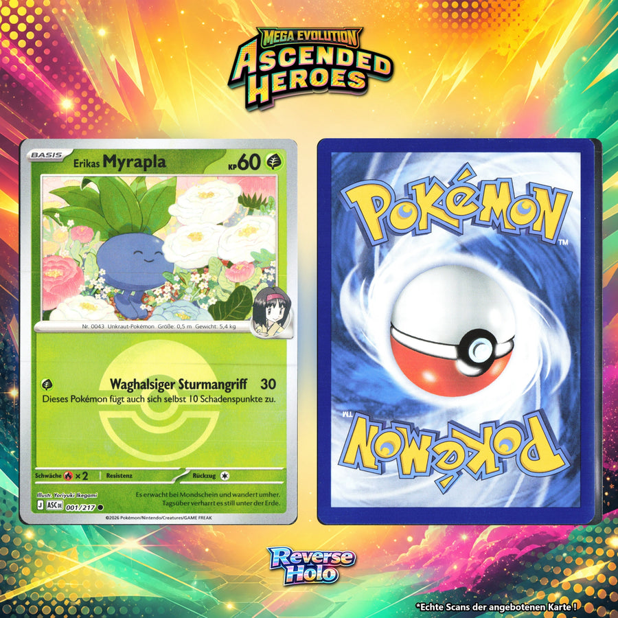 Erikas Myrapla Reverse Holo Pokeball ASC 1/217