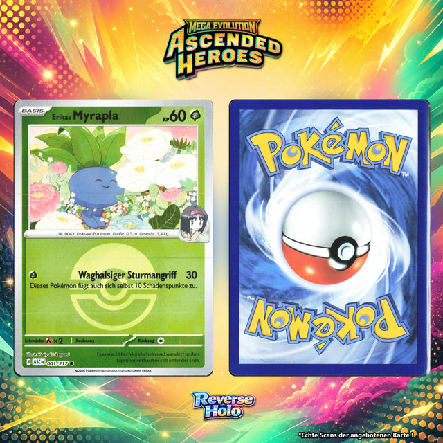 Erikas Myrapla Reverse Holo Pokeball ASC 1/217