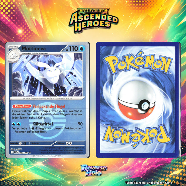 Mottineva Reverse Holo Pokeball ASC 53/217