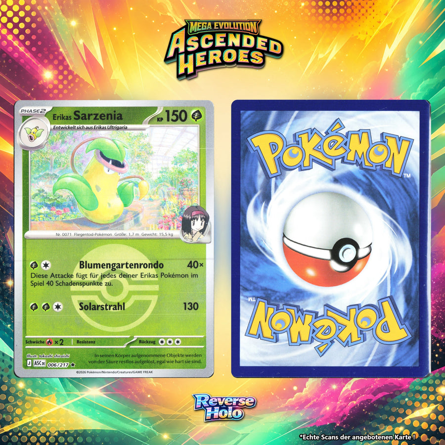 Erikas Sarzenia Reverse Holo Pokeball ASC 6/217