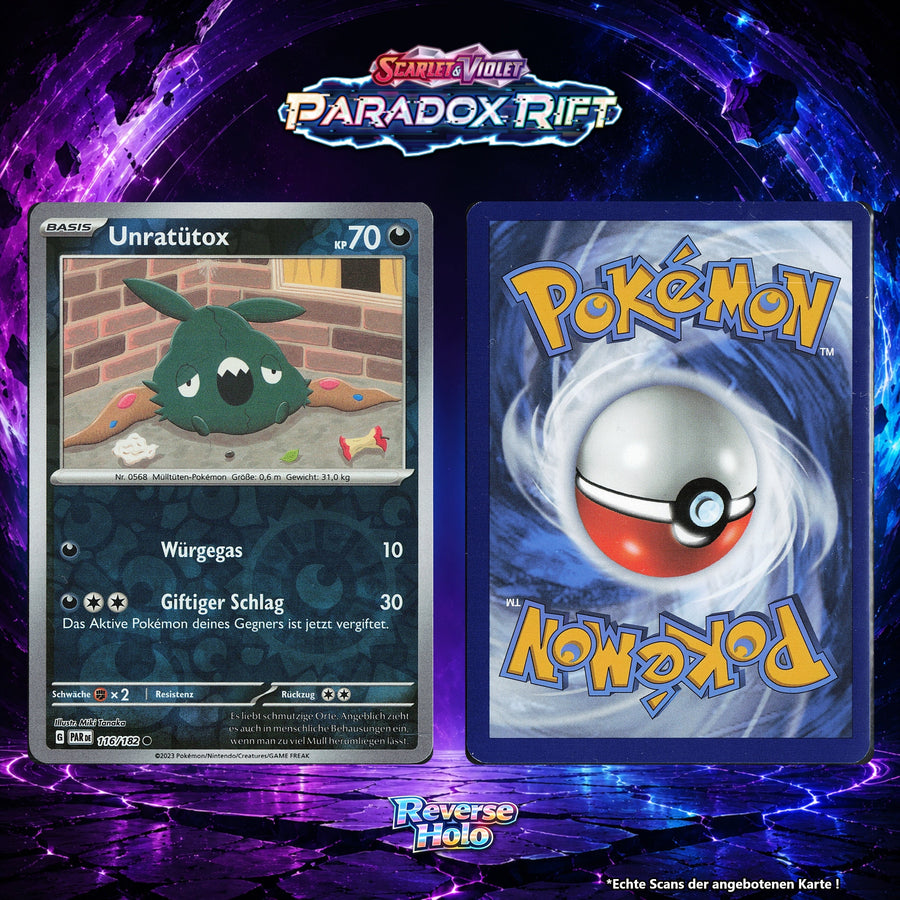 Unratütox Reverse Holo Energy-Pattern PAR 116/182