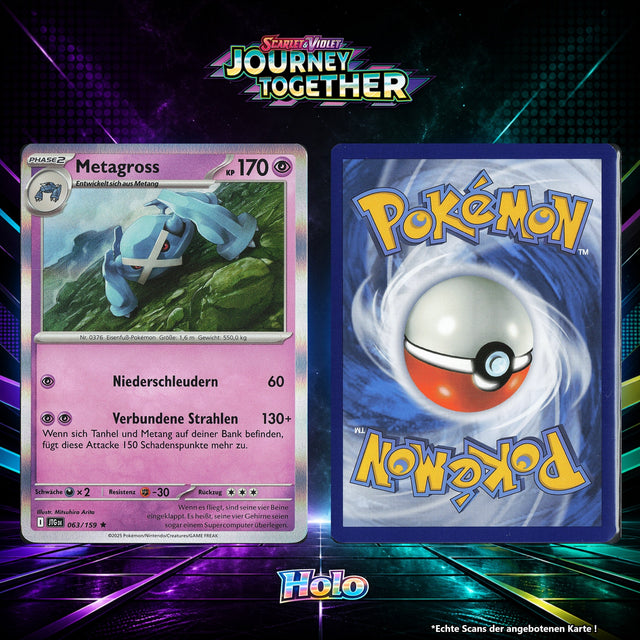 Metagross Holo JTG 63/159