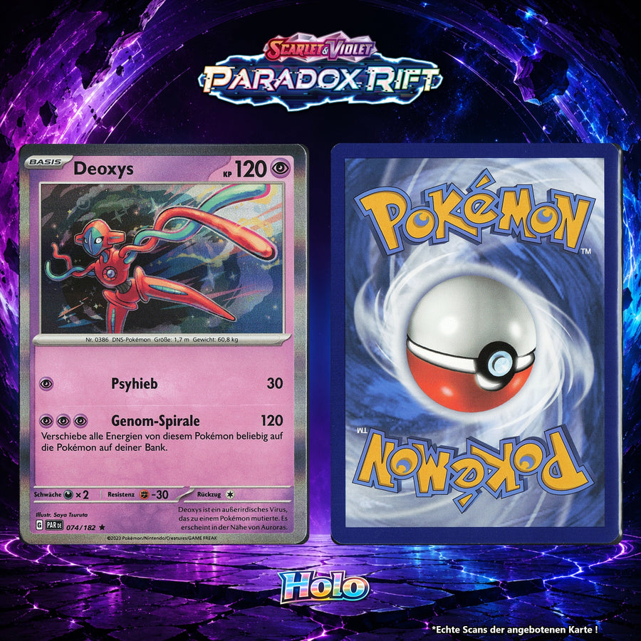 Deoxys Holo PAR 74/182