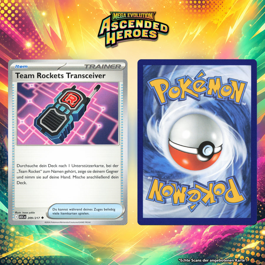 Team Rockets Transceiver Normal ASC 209/217