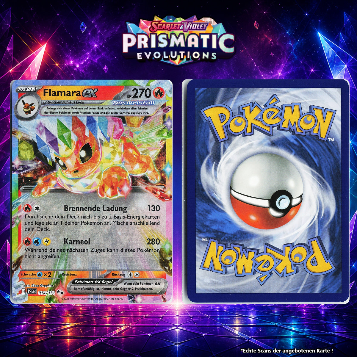 Flamara ex Normal PRE 14/131