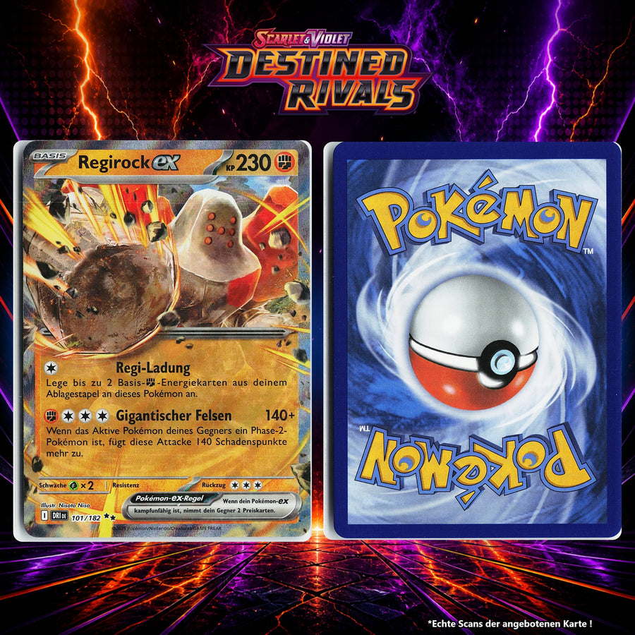 Regirock ex Normal DRI 101/182