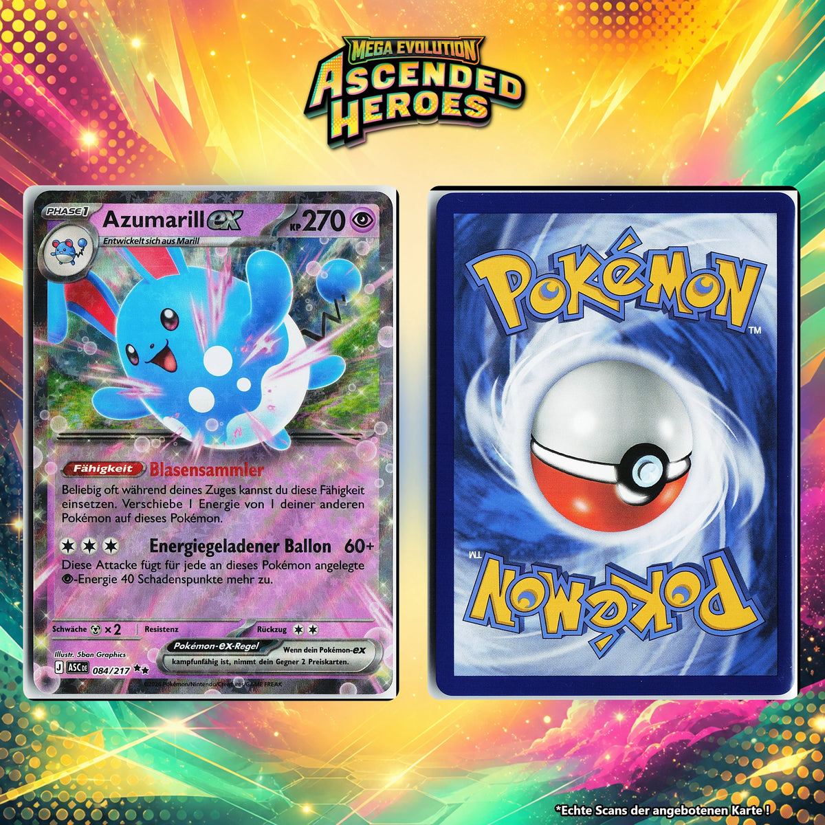 Azumarill ex Normal ASC 84/217