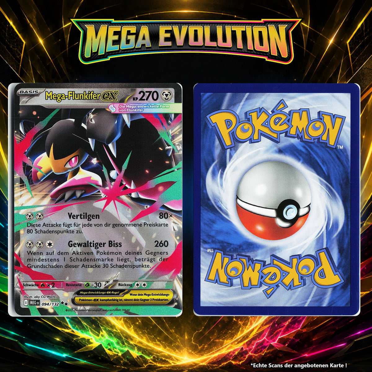 Mega Flunkifer ex Normal MEG 94/132