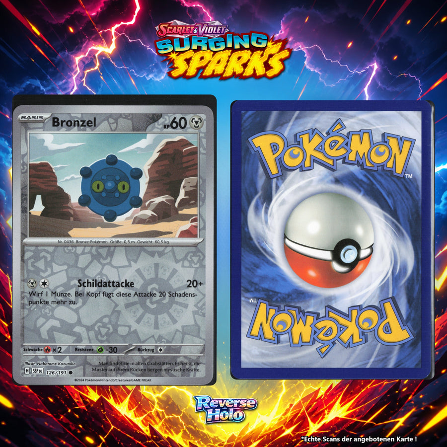 Bronzel Reverse Holo Energy-Pattern SSP 126/191