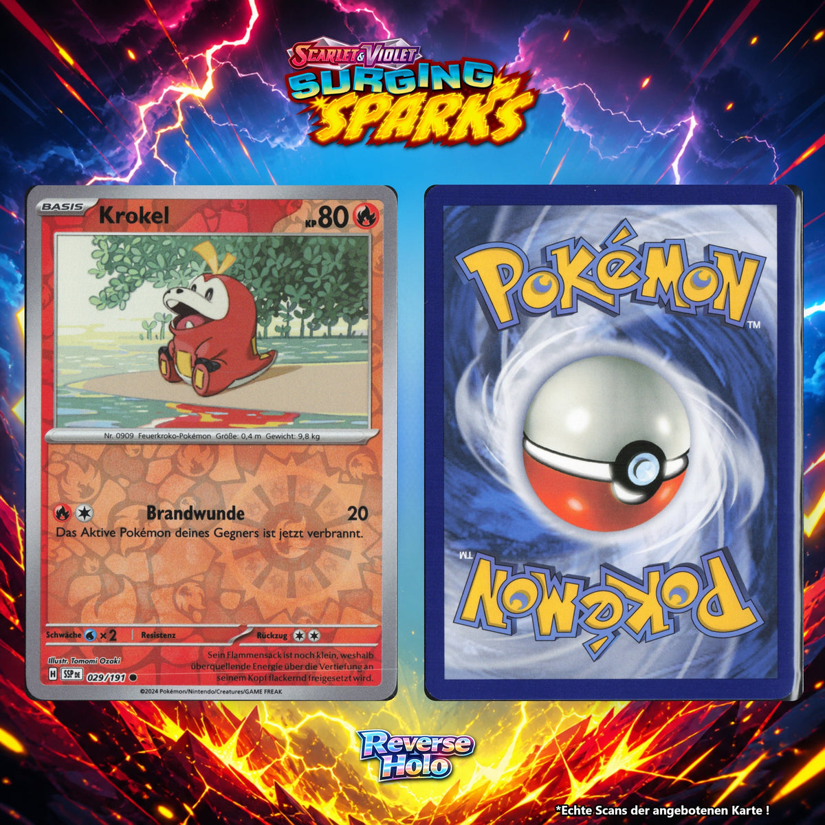 Krokel Reverse Holo Energy-Pattern SSP 29/191