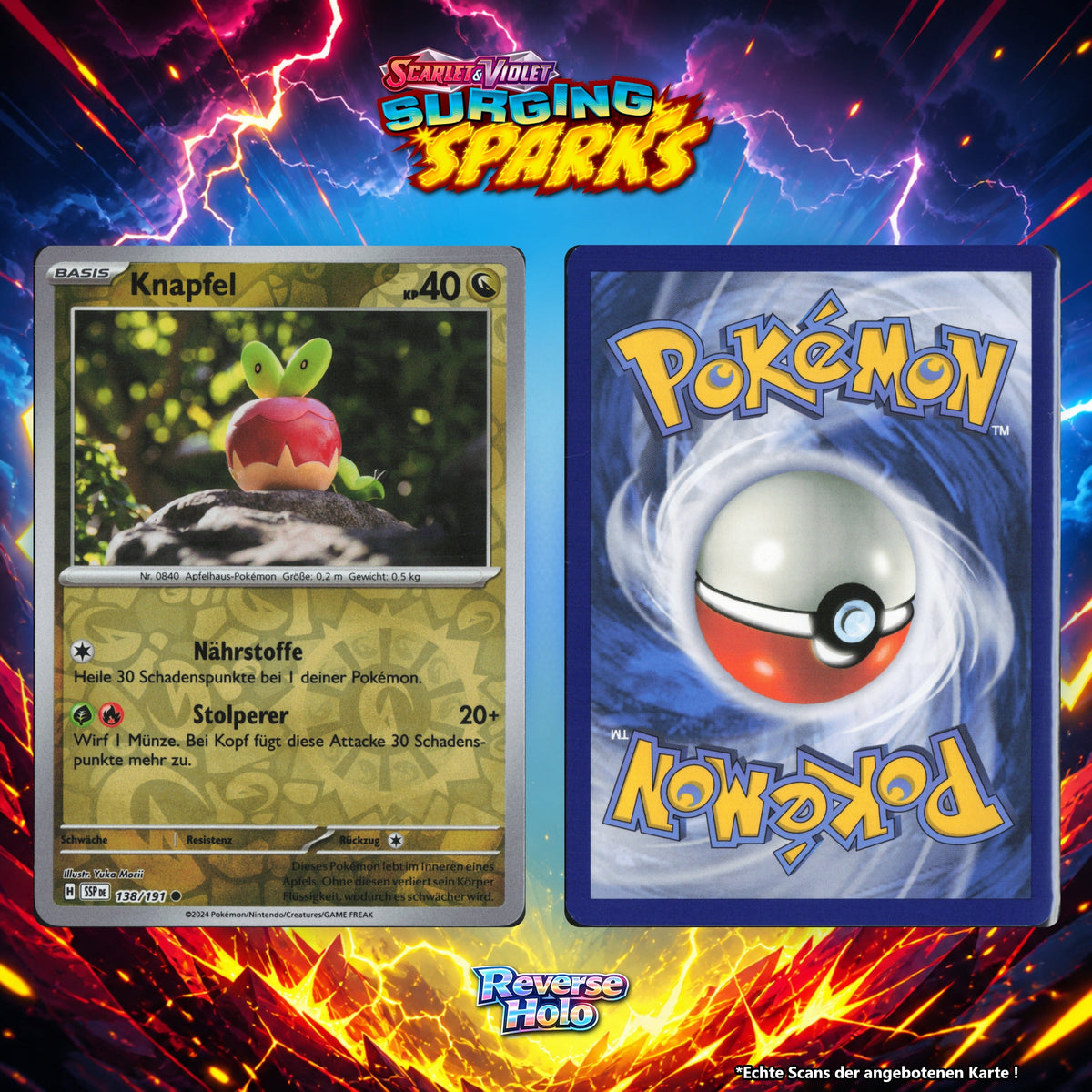 Knapfel Reverse Holo Energy-Pattern SSP 138/191