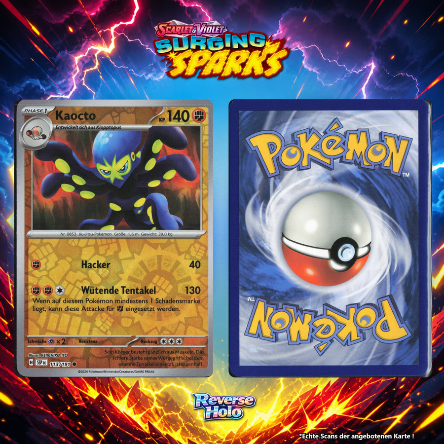 Kaocto Reverse Holo Energy-Pattern SSP 113/191